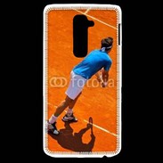 Coque LG G2 Match de tennis sur terre battue