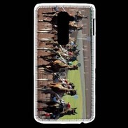 Coque LG G2 Arrivée de course de trot en sulky