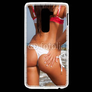 Coque LG G2 Femme de rêve à la plage
