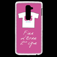 Coque LG G2 Deuxième ligne D Bonus offensif Rose