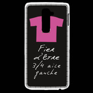 Coque LG G2 3/4 aile gauche Bonus offensif-défensif Noir