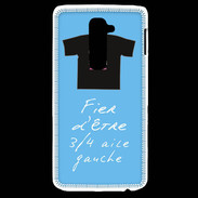 Coque LG G2 3/4 aile gauche Bonus offensif-défensif Bleu 2