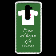 Coque LG G2 3/4 centre G Bonus offensif-défensif Vert