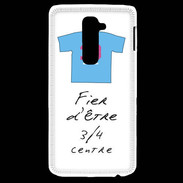 Coque LG G2 3/4 centre D Bonus offensif-défensif Blanc 2