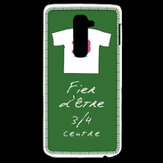 Coque LG G2 3/4 centre D Bonus offensif-défensif Vert