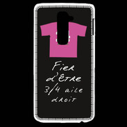Coque LG G2 3/4 aile droit Bonus offensif-défensif Noir