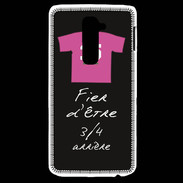 Coque LG G2 3/4 arrière Bonus offensif-défensif Noir