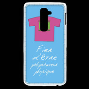 Coque LG G2 Préparateur physique Bonus offensif-défensif Bleu