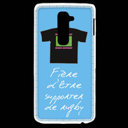 Coque LG G2 Supporters Bonus offensif-défensif Bleu 2