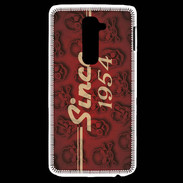Coque LG G2 Since crane rouge 1954