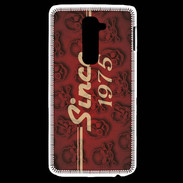 Coque LG G2 Since crane rouge 1975