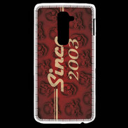 Coque LG G2 Since crane rouge 2003