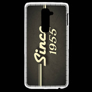 Coque LG G2 Since 1955 gris