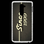 Coque LG G2 Since 1999 gris