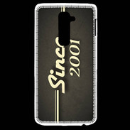 Coque LG G2 Since 2001 gris