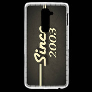 Coque LG G2 Since 2003 gris