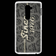 Coque LG G2 Since crane gris 1976