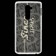 Coque LG G2 Since crane gris 1995