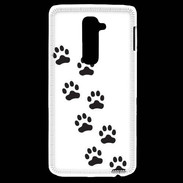 Coque LG G2 pattes de chats/chiens 1