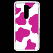 Coque LG G2 vache rose