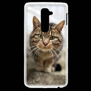 Coque LG G2 Portrait de chat PR