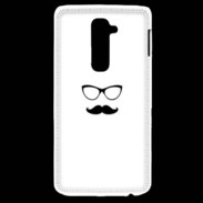 Coque LG G2 moustache 4