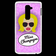 Coque LG G2 Miss Champagne Blonde