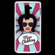 Coque LG G2 Miss Clubbing Brune