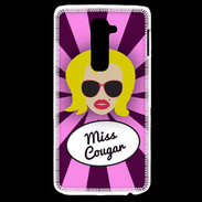 Coque LG G2 Miss Cougar Blonde