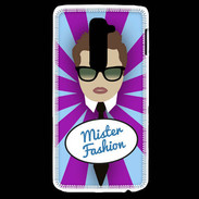 Coque LG G2 Mister Fashion Chatain