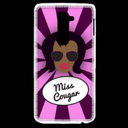 Coque LG G2 Miss Cougar Black