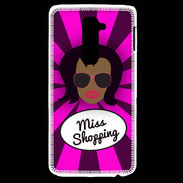Coque LG G2 Miss Shopping Black