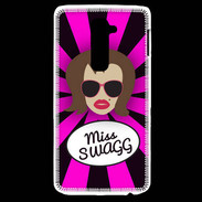 Coque LG G2 Miss Swag Chatain