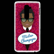 Coque LG G2 Mister Champagne Black