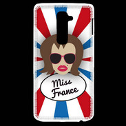Coque LG G2 Miss France Chatain