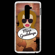 Coque LG G2 Miss Guadeloupe Rousse