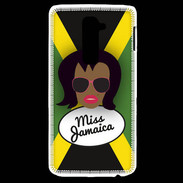 Coque LG G2 Miss Jamaica Black