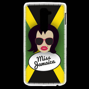 Coque LG G2 Miss Jamaica Brune