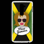 Coque LG G2 Miss Jamaica Rousse