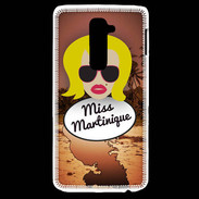 Coque LG G2 Miss Martinique Blonde