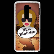 Coque LG G2 Miss Martinique Rousse