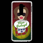 Coque LG G2 Miss Portugal Chatain