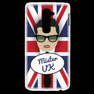 Coque LG G2 Mister UK Brun