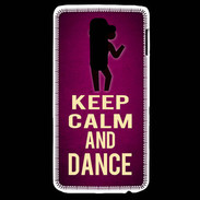 Coque LG G2 Keep Calm and Dance Rose