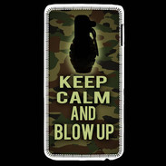 Coque LG G2 Keep Calm and Grenade Camouflage