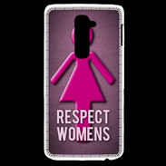 Coque LG G2 Respect Women ZG