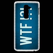 Coque LG G2 WTF bleu ZG