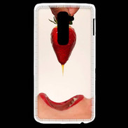 Coque LG G2 Plaisir et fraise PR20