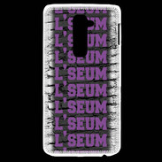 Coque LG G2 L'seum violet