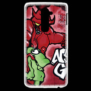 Coque LG G2 Enfer graffiti PB